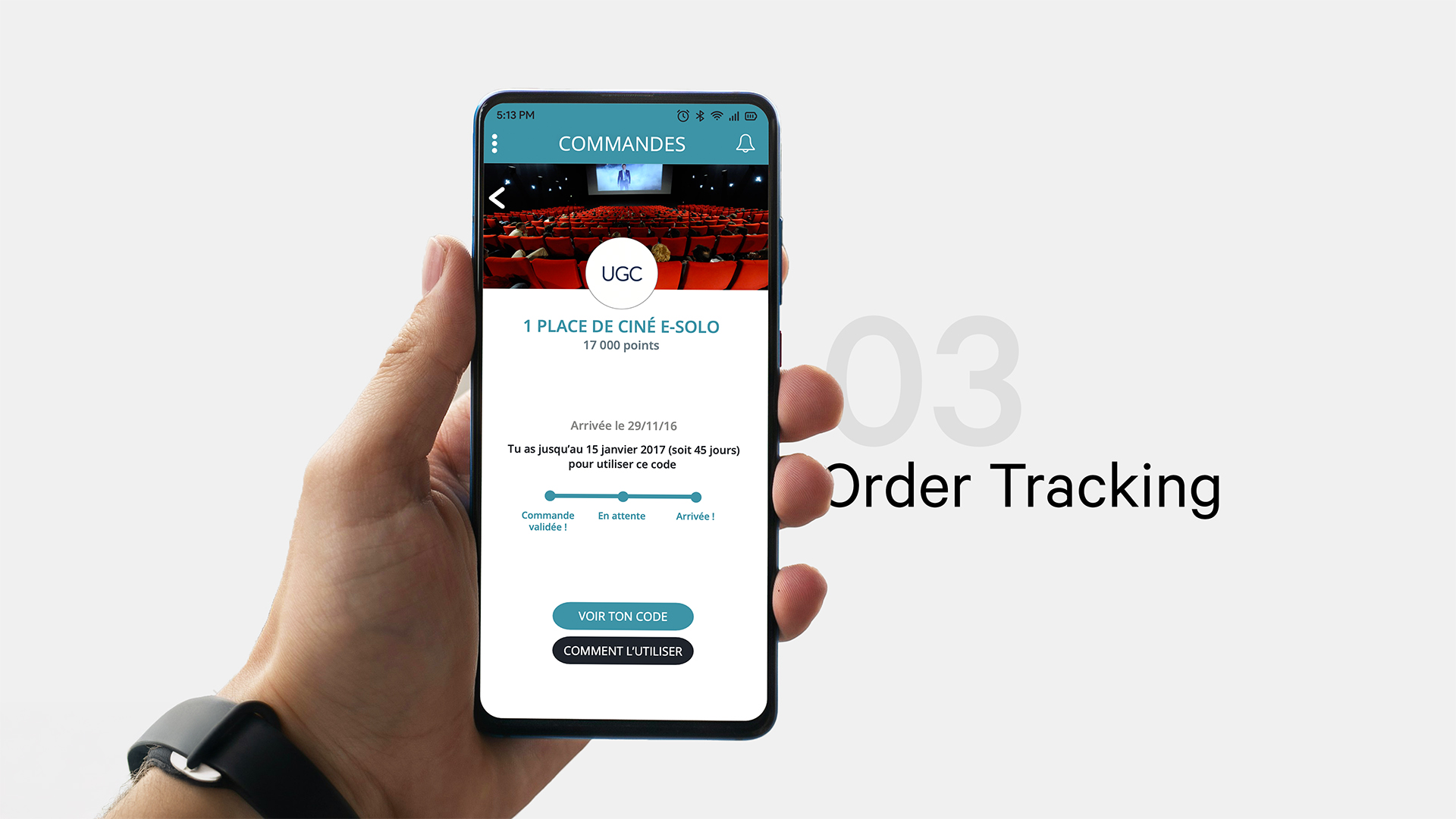 Swiper - Order Tracking